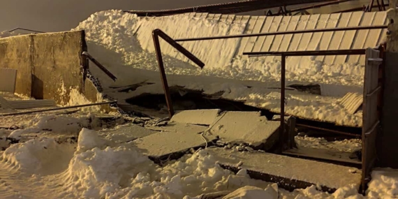 Siirt’te çiftlik çöktü: 250 küçükbaş hayvan telef oldu