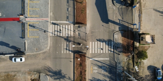 Batman’da okul çevrelerine kademeli yaya geçidi uygulaması