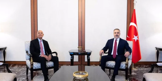 Hakan Fidan, Tom Barrack ile görüştü