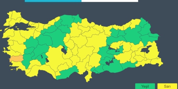 Meteoroloji Batman dahil 53 ili sarı kodla uyardı