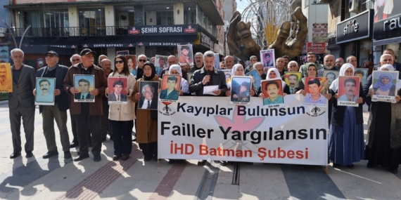Batman’da kayıp yakınlarının eylemi 726’ncı haftasında