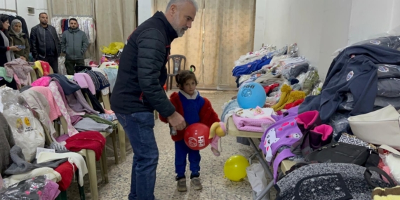 İHH Batman’dan Halep’e uzanan yardım eli