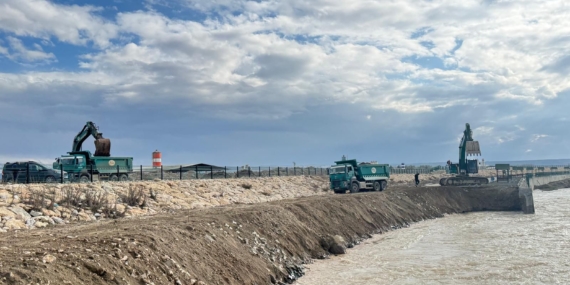 Yoğun Yağışlar Batman Barajı’nda Su Akışını Artırdı