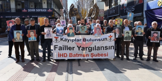 Batman –  725. Hafta Açıklaması: Kayıplar bulunsun, failler yargılansın