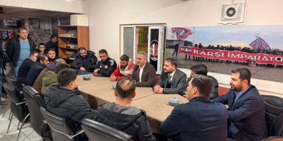 Batman Petrolspor taraftarlarına çirkin saldırı: Ak Parti İl Başkanı Şansi’den geçmiş olsun ziyareti