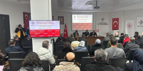 Bağımlılıkla mücadelede Batman modeli STK’lara tanıtıldı