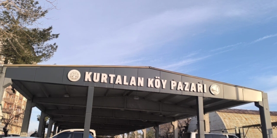 Siirt Kurtalan’da milyonluk yatırım atıl durumda: Köylü pazarı otoparka döndü
