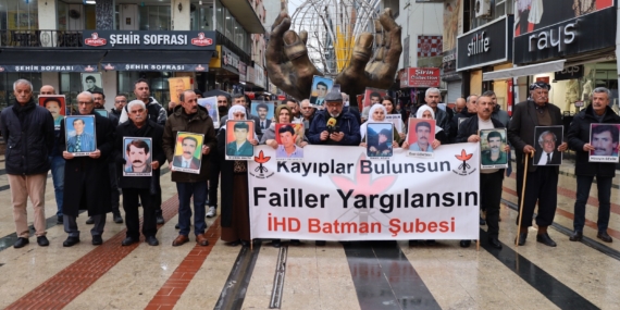 Batman’da kayıplar bulunsun, failler yargılansın eyleminde 723. Hafta