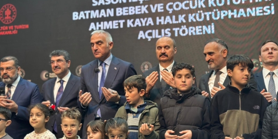 Batman’da üç yeni kütüphane toplu açılışla hizmete girdi