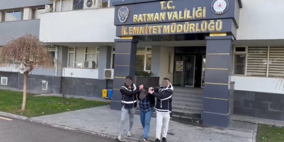 Batman’da hakkında 12 dosya bulunan şahıs tutuklandı