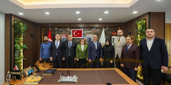 Fatma Şahin Batman’da temaslarda bulundu