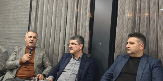 Ferhat Nasıroğlu ve Hüseyin Şansi eğitim camiasıyla ramazan buluşmasında bir araya geldi