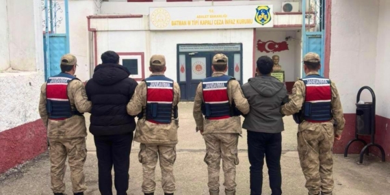 Batman’da 33 hükümlü yakalandı