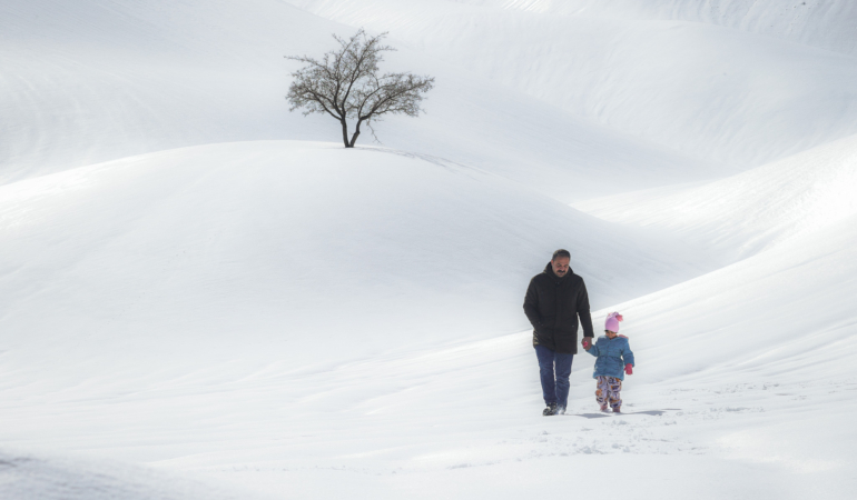 Hakkari'de kar etkili oldu