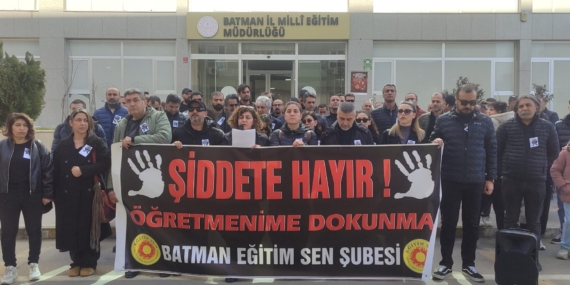 Eğitim Sen Batman Şubesi: Şiddet münferit değil, önlem şart