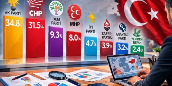 GENAR anketi açıklandı: AK Parti birinci parti