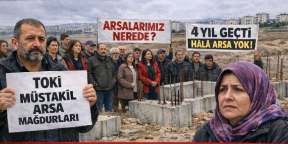 TOKİ Müstakil Arsa Projesinde bekleyiş sürüyor: Hak sahipleri çözüm bekliyor