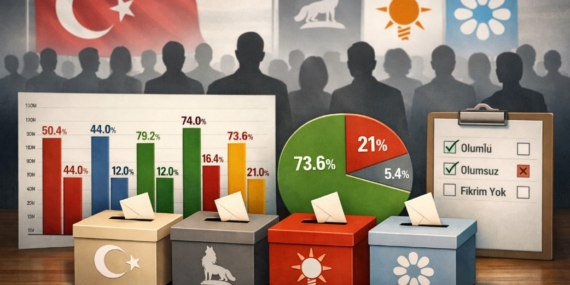 AK Parti ve MHP seçmeni sürece daha olumlu, DEM Parti’de yüzde 21 tepki