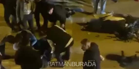 Batman’da otomobil ile motosiklet çarpıştı: 1’i ağır 2 yaralı