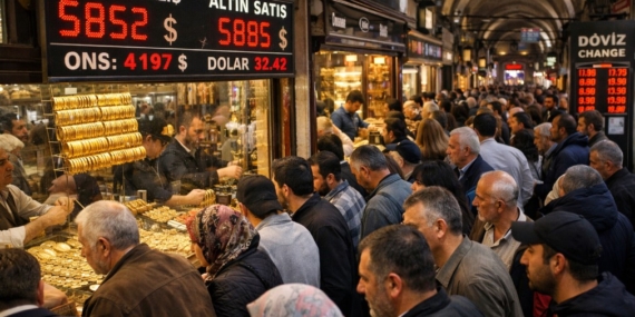 Altın fiyatlarındaki sert düşüş kuyumcularda yoğunluk oluşturdu