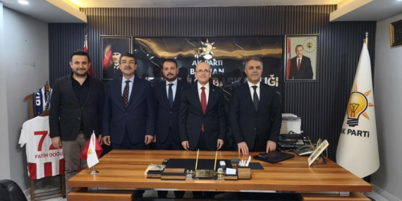 AK Parti Batman Teşkilatı Mehmet Şimşek’i Ağırladı
