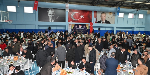 Beşiri’de ramazan sofrasında birlik mesajı