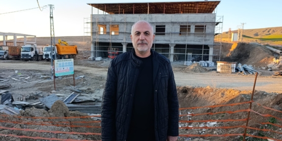 Batman’da dev gıda ticaret merkezinde sona doğru