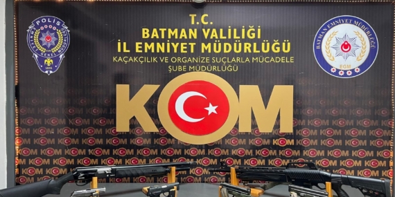 Batman’da KOM operasyonu: 4 aranan şüpheli yakalandı