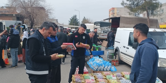 Batman’da bayram öncesi semt pazarlarında denetimler artırıldı