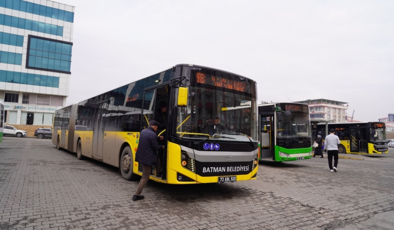 batman belediyesi otobüs