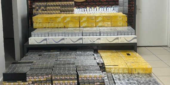 Batman’da kaçak sigara operasyonu: Binlerce paket ele geçirildi