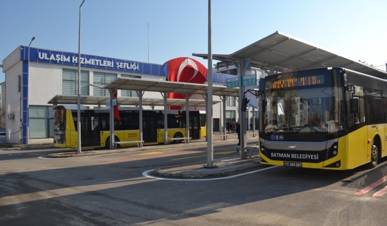batman belediyesi otobüs