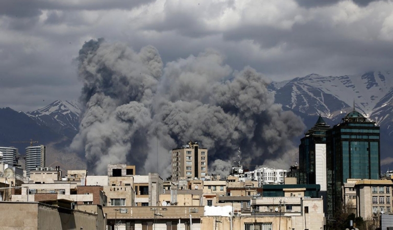 iran bombalama saldırı