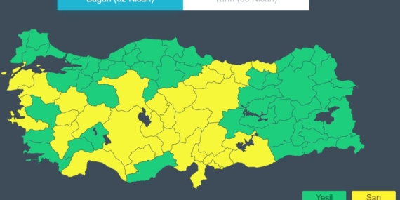 Meteoroloji’den 31 il için ‘sarı kod’ uyarısı