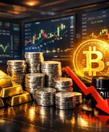 altın gümüş petrol bitcoin piyasalar
