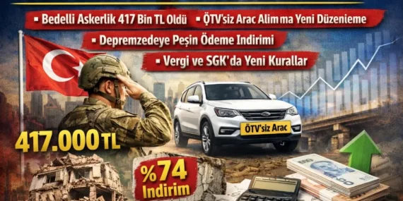 Resmi Gazete’de yayımlandı:: Vergi, SGK ve ÖTV’de yeni kurallar