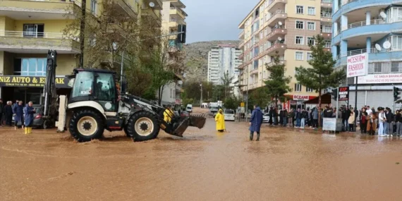 Diyarbakır – Bu kez de Silvan sular altında kaldı