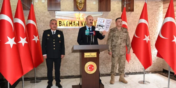 Batman’da asayiş verileri: Suç oranlarında düşüş, operasyonlarda artış