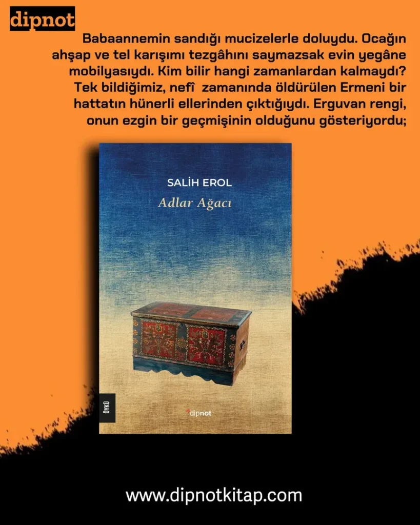 Adlar Ağacı raflarda: Salih Erol ilk kitabıyla okuyucunun karşısında