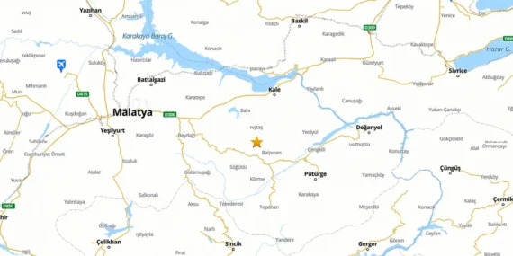 Malatya’da  art arda depremler
