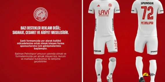 Batman Petrolspor’dan sponsorluk çağrısı