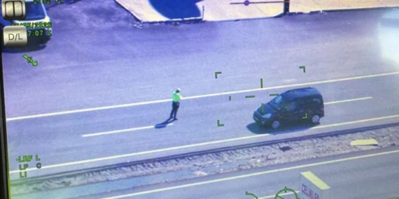 Batman’da Kurban Bayramı Öncesi Hava Destekli Trafik Denetimi
