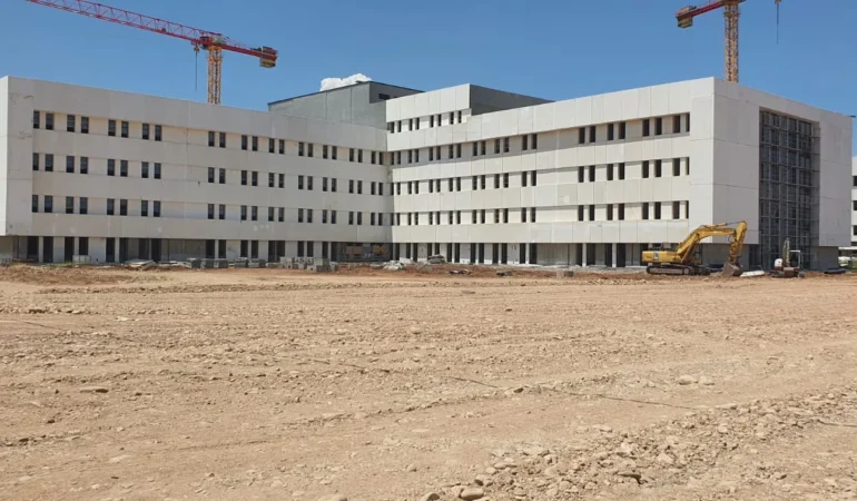 500 yataklı hastane inşaat