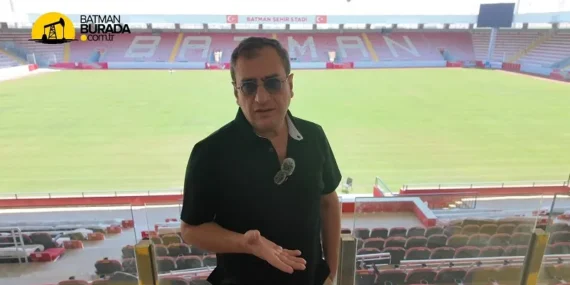 Batman Şehir Stadyumu 1. Lig’e hazırlanıyor