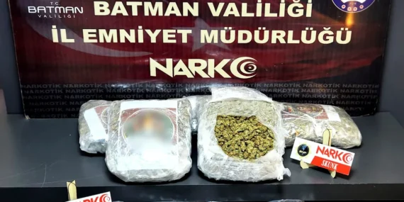 Batman’da Uyuşturucu Operasyonu: Tırda Kokain ve Skunk Ele Geçirildi