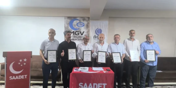 Saadet Partisi Batman İl Başkanlığı Genişletilmiş İl Divan Toplantısını Gerçekleştirdi