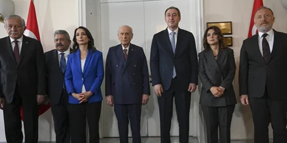 İmralı Heyeti ile Bahçeli TBMM’de görüştü
