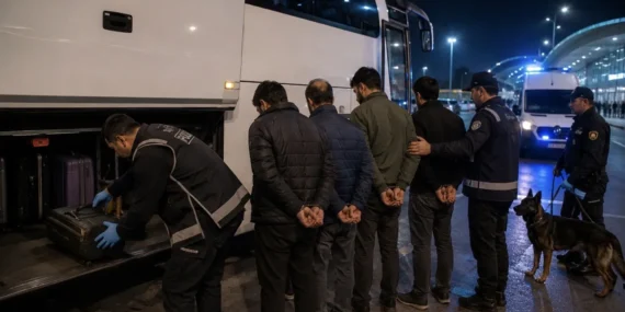 Van’dan Gelen Yolcu Otobüsüne Uyuşturucu Operasyonu: 4 İran Uyruklu Gözaltında