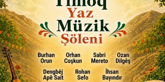 Batman Timoqlular Derneği’nden yaz müzik şöleni daveti