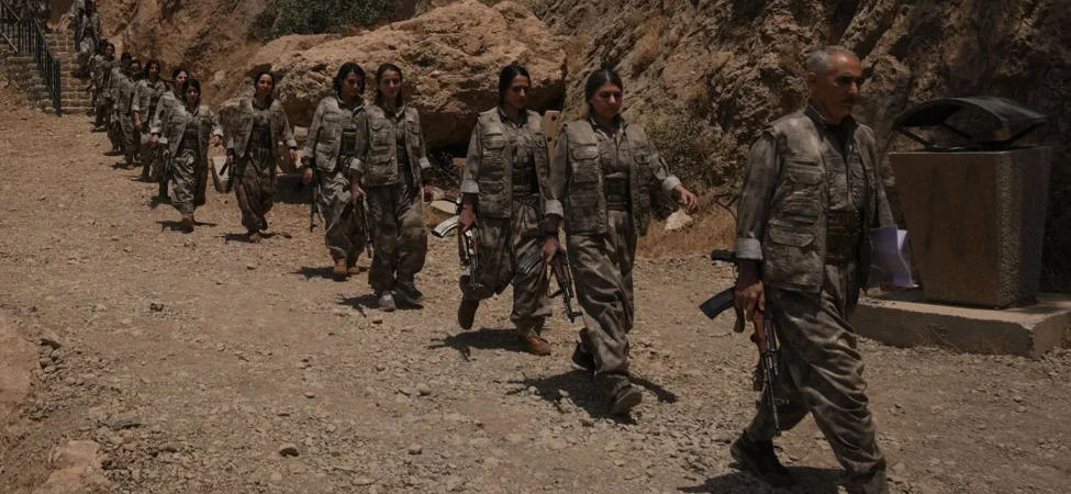 pkk silah yakma bırakma